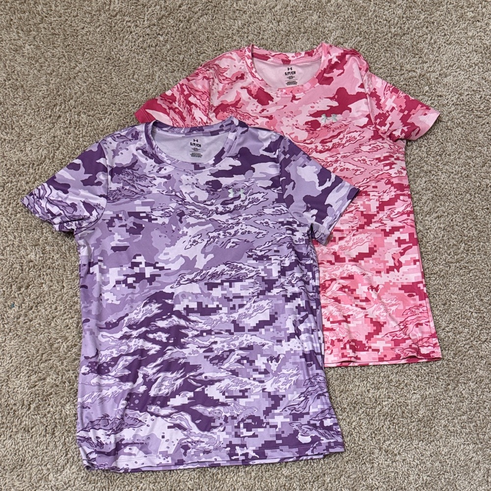 Under Armour Camouflage Dry Fit Tees